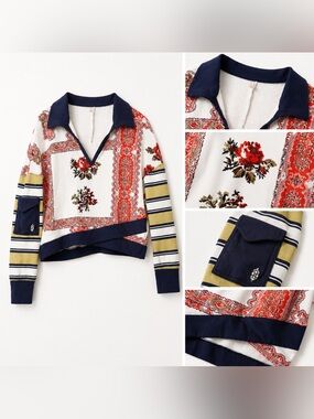 FP Movement by Free People Patterned Long Sleeve Top